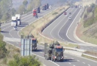 Sıfır noktasına tank sevkıyatı sürüyor