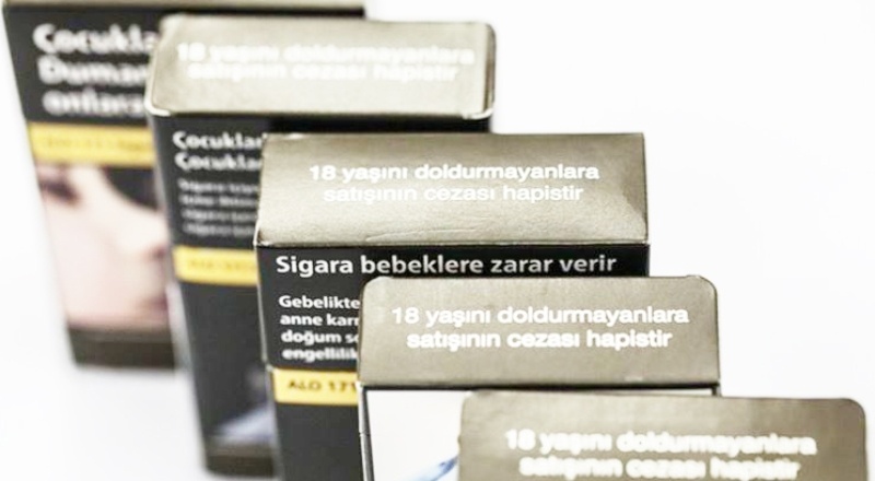 Sigara üzerinde marka adı veya şirket-firma unvan kısaltması yazılacak