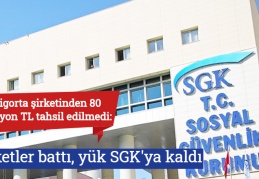 Sigorta şirketinden 80 milyon TL tahsil edilmedi: Şirketler battı, yük SGK'ya kaldı