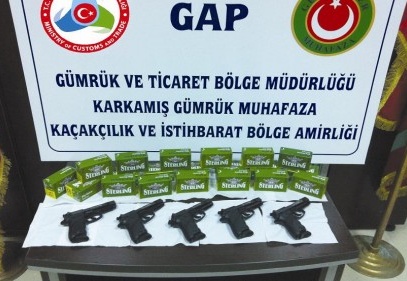 Silah ve mermi ele geçirildi