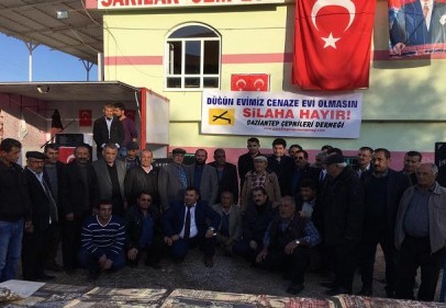 “Silaha hayır” kampanyası başlattılar