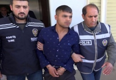 Silahlı gaspçı güvenlik kameralarına yakalandı 