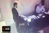 Silahlı kavga güvenlik kamerasında!