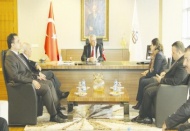 Şili Büyükelçisi Patricio Arancıbıa Reyes, Gaziantep’e geldi