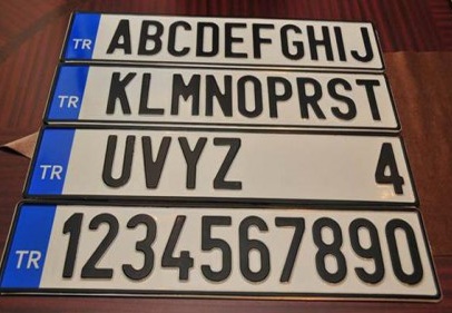 Silik plakalar ağır kusurlu
