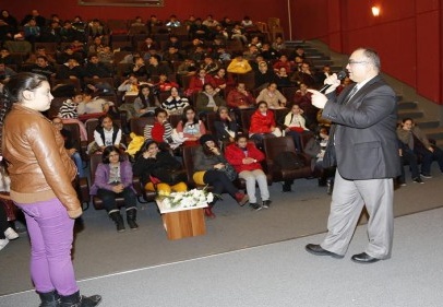 “Sınav kaygısıyla baş etme yolları ve motivasyon” anlatıldı