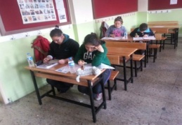 Sınav sorunsuz tamamlandı
