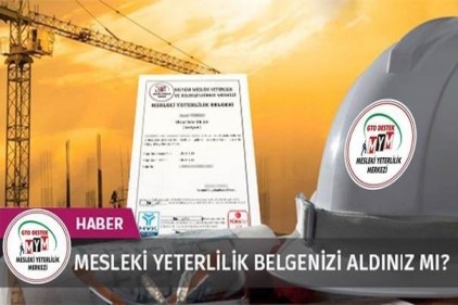 Sınav ve belgelendirme yapma yetkisi verildi