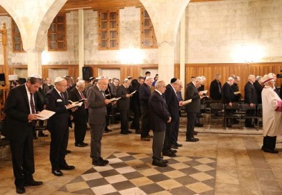 Sinegogda, 40 yıl sonra Hanuka Bayramı kutlandı