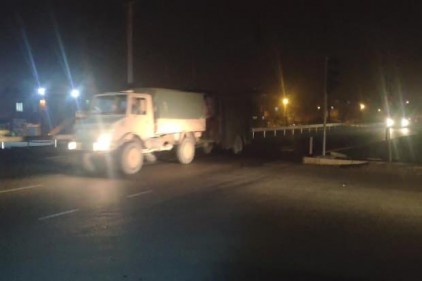 Sınır birliklerine komando ve malzeme sevkiyatı