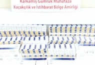 Sınır kapısında bin 250 paket kaçak sigara ele geçirildi