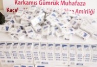 Sınır kapısında kaçak sigaraya darbe