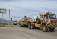 Sınıra obüs sevkiyatı yapılıyor