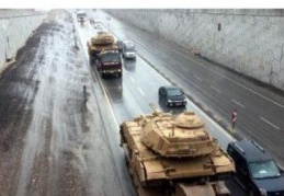 Sınıra tank sevkıyatı sürüyor