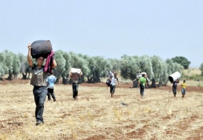 Sınırda 1000 kişilik kaçakçı grubu vardı