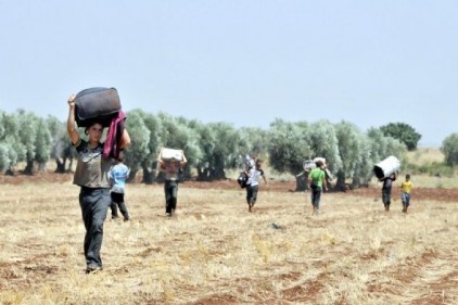 Sınırda 1000 kişilik kaçakçı grubu vardı