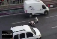 Şirinevler E-5 karayolunda intihar girişimi