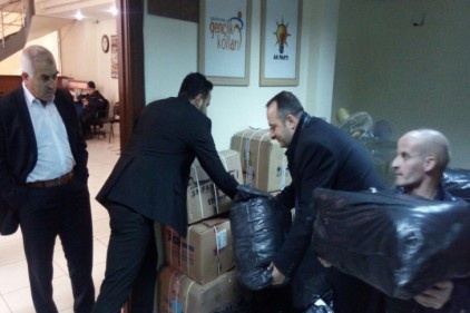 Şırnak&#8217;ın Üçok İlköğretim Okulu&#8217;na Ak Parti Şehitkamil İlçe Teşkilatından da destek 