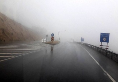 Sis hayatı olumsuz etkiledi