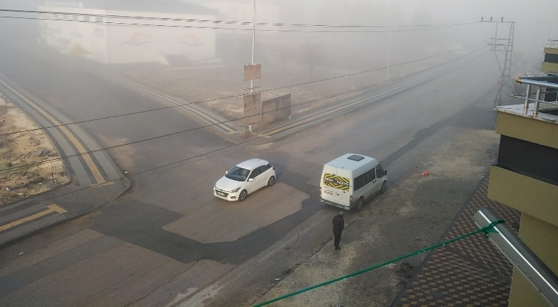 Sis, ilçelerde de etkili oluyor