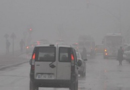 Sis ve yağış sürecek