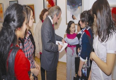 Şişginoğlu'nun resim sergisi bugün de gezilebilir 
