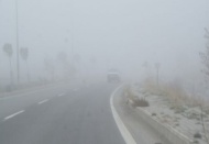 Sisli hava sıkıntı yarattı
