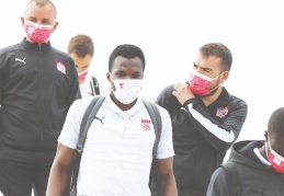 Sivasspor kafilesi Gaziantep’e ulaştı