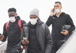 Sivasspor kafilesi Gaziantep’e ulaştı