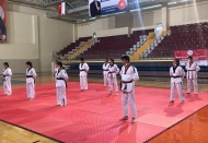 Siyah kuşak ve dan terfi sınavları yapıldı