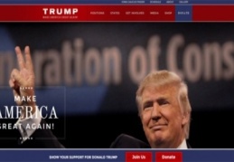 Skorsky, Donald Trump’ın kampanya sitesini hackledi