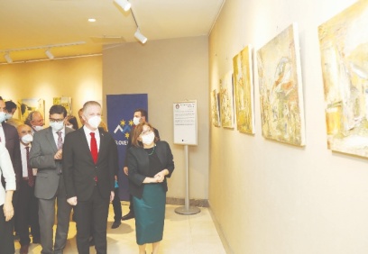 Slovenya’nın bağımsızlığının 30’uncu yıl dönümü için sergi açıldı