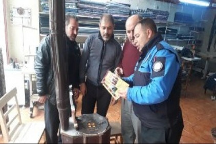 Soba kullanımıyla ilgili bilgi verdiler