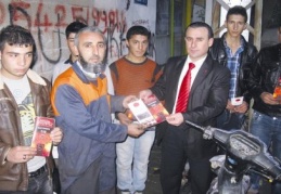 Soba zehirlenmelerine karşı uyarı broşürlü uyarı
