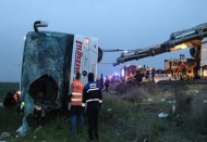 Şoför kalp krizi geçirdi, otobüs şarampole devrildi: 4 ölü, 34 yaralı