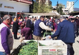 Soğanın kilosu 3, patatesin kilosu 5 TL'den satıldı