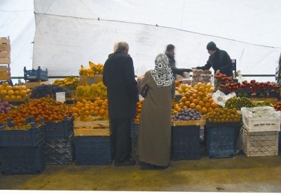 Soğuk hava pazarcıları da vurdu