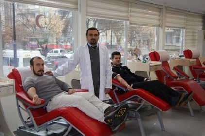 Soğuk havalar kan bağışını da etkiledi
