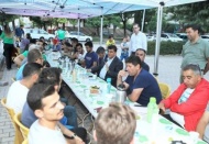 Sohbetin konusu yaşam boyu spor faaliyetleri oldu 