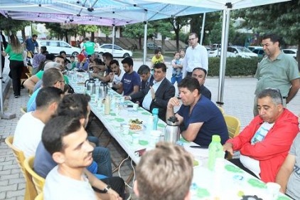 Sohbetin konusu yaşam boyu spor faaliyetleri oldu 
