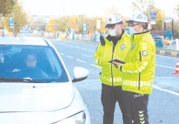 Sokağa çıkma kısıtlamasını ihlal eden 262 kişiye ceza yazıldı