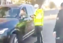 Sokağa çıkma yasağında 296 sürücü, yolcu ve araç plakasına işlem yapıldı