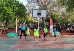 Sokak basketboluna yoğun ilgi