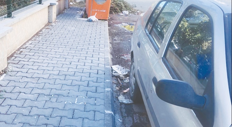 Sokaklar çöp içerisinde… Haftalardan beri aynı manzara!