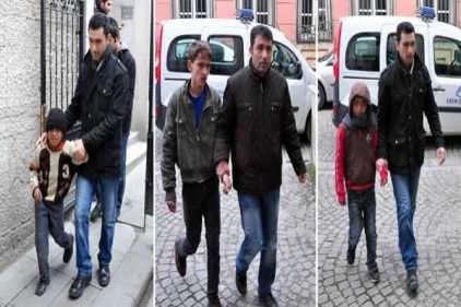 Sokakta dilenen 49&#039;u Suriye uyruklu 53 çocuk muhafaza altına alındı