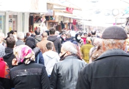 Sokalar tıklım tıklım