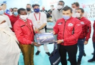 Somalili Guled Abdi Teknofest'te ilgi odağı oldu