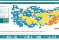 Son 24 saatte 17.912 vaka, 245 ölüm