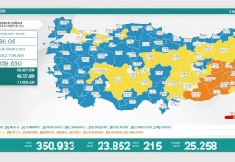 Son 24 saatte 23 bin 852 vaka, 215 ölüm