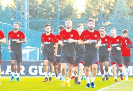 Son antrenman İzmir’de